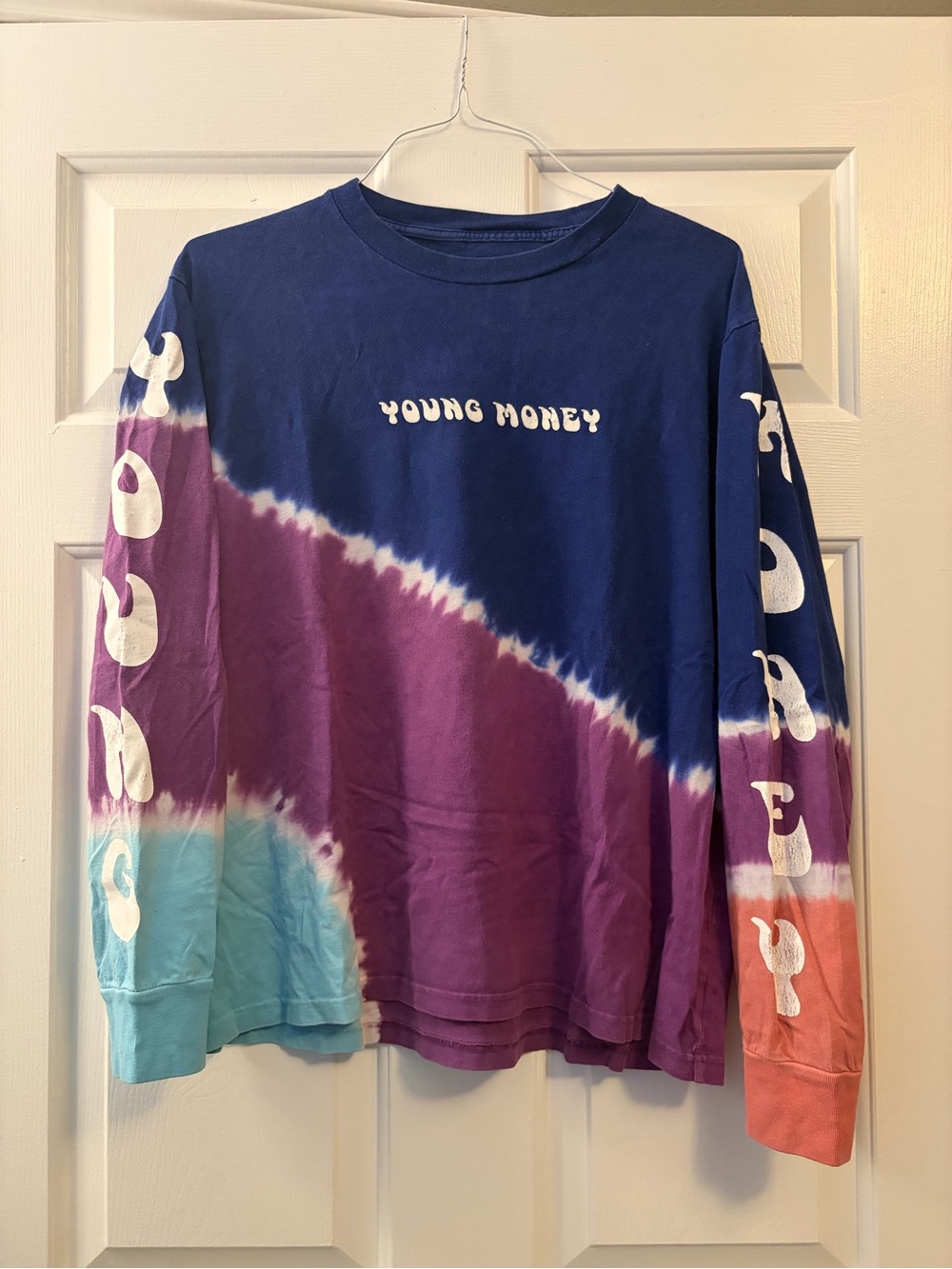 “Young Money” Tie-Dye Long Sleeve Shirt